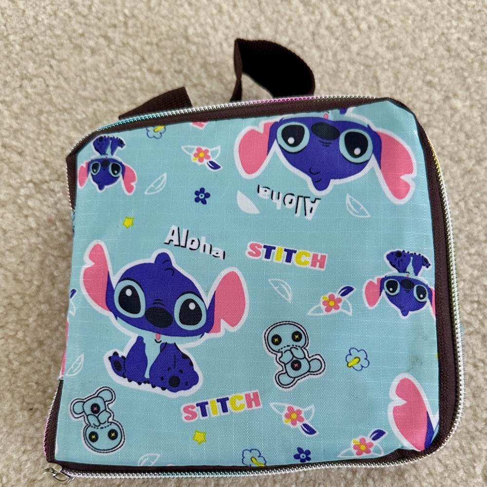 LILO and Stitch Disney Stitch Kids Bag - Blue and Pink